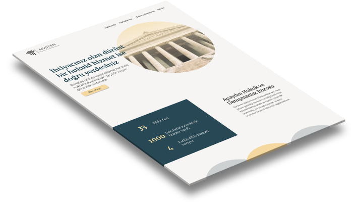 Apaydın Hukuk Website images